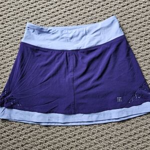Title Nine Purple and Light Blue Women's Skort